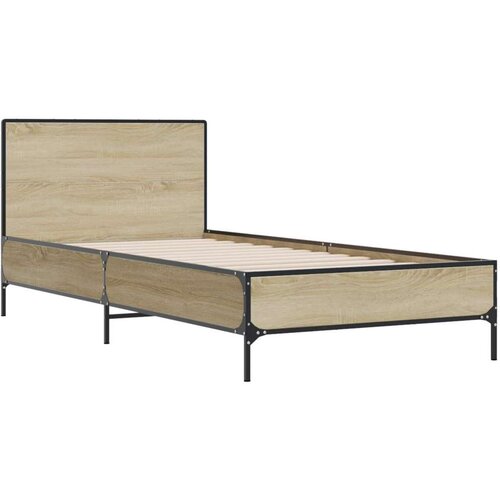  Okvir kreveta s uzglavljem Hrast sonoma 80 x 200 cm - Hrast sonoma Slike