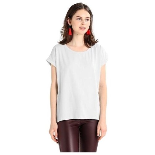 Vila Puloverji Dreamers T-Shirt - Plain Air Bela Cene