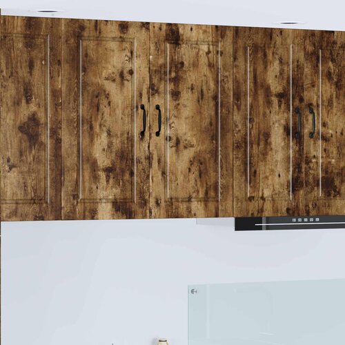  Ormar za Zid Dimljeni hrast 80 x 31 x 80 cm Konstruirano drvo Slike