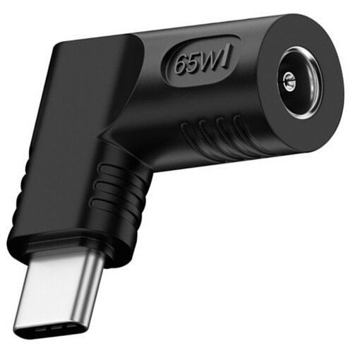 INF DC Female to USB Type-C Male Adapter - 65W PD Power Delivery, I-Shaped, (5000291403) Cene