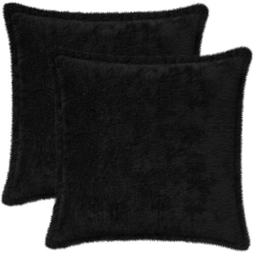  Presvlaka za jastuk 2 kom. HOUTEN Crna 45 x 45 cm Cene