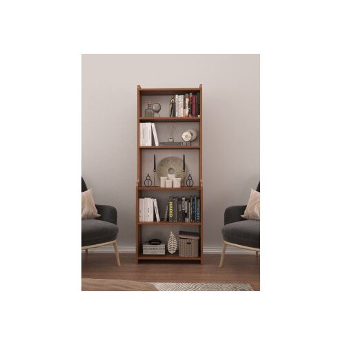 Hanah home polica za knjige etna walnut Slike