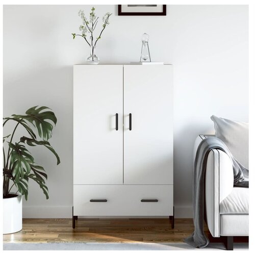 vidaXL Visoka komoda bijela 69 5 x 31 x 115 cm od konstruiranog drva Cijene