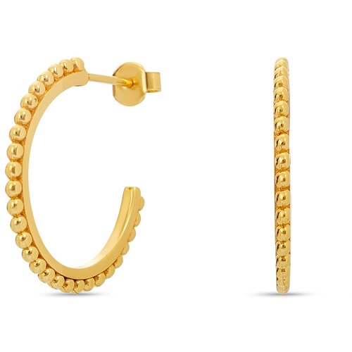MOSUO JEWELLERY Nau&amp;scaron;nice &amp;#039;Sun Hoop&amp;#039; zlatna Slike