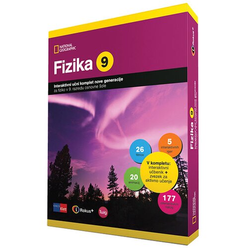  FIZIKA 9 iROKUS+, interaktivni učni komplet Cene