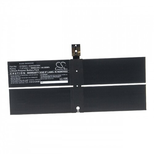 VHBW Baterija za Microsoft Surface 1769 / 1782, 5900 mAh Slike