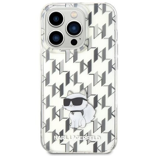 Karl Lagerfeld Ovitek KLHCP15XHNCMKLT, Iphone 15 Pro Max, srebrn, (21092959) Cene