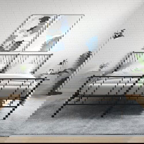 VidaXL Zidni noćni ormarići 2 kom Siva betona 35 x 35 x 20 cm Slike