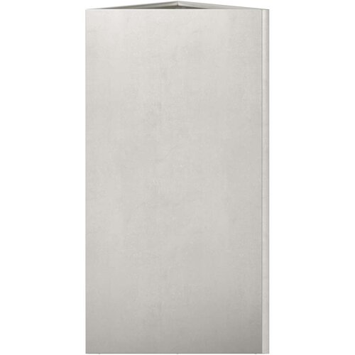  Vrtne sadilice 2kom trokutasta 40x34,5x75cm od nehrđajućeg čelika Slike