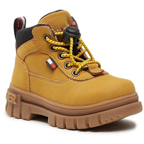 Tommy Hilfiger Pohodni čevlji T1B5-33154-0316A105 Rjava Slike