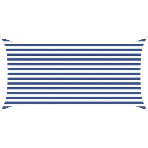 vidaXL Jedro za sunce Plava i bijela 4 x 2 m 100% poliester Oxford - Plava i bijela 2 x 4 m Cene