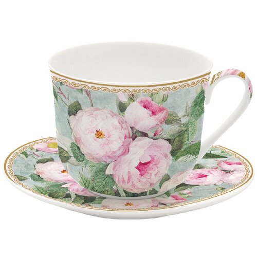 Easy Life Roses In Bloom Fine China 2v1 set skodelic Cene