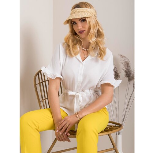 Fashion Hunters Beau RUE PARIS white blouse Slike
