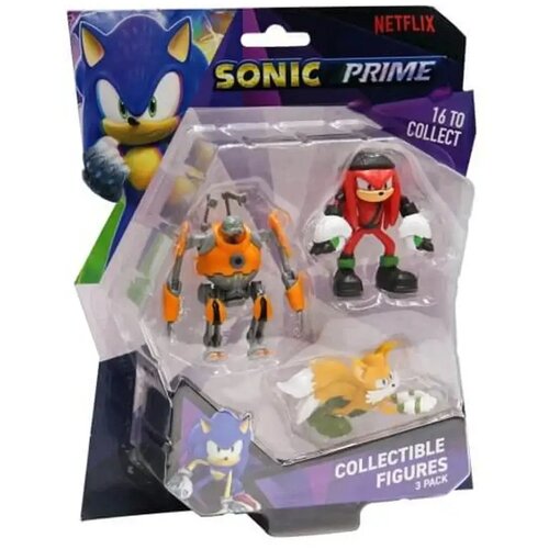  P.M.I. SONIC PRIME- 3 PACK STAMPER FIGURE Cene
