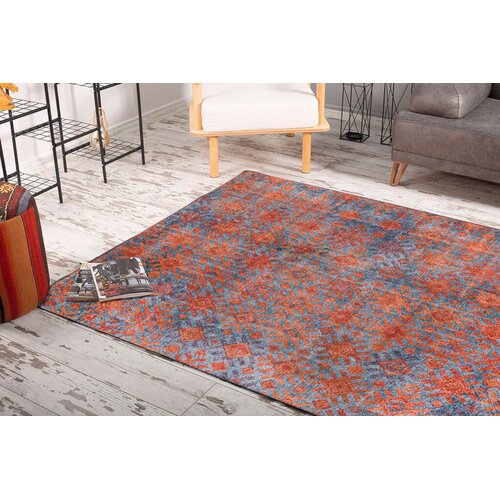 Conceptum Hypnose tepih Funk -AL 06, 150x230 cm, sivo-narandžasti Cene