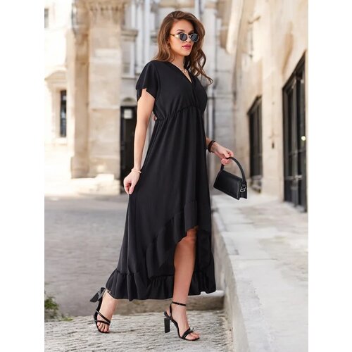 Resti Women's midi dress with an asymmetrical hem Cene