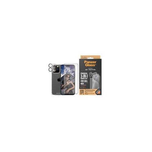 PanzerGlass bundle iPhone 15 Pro Max Slike