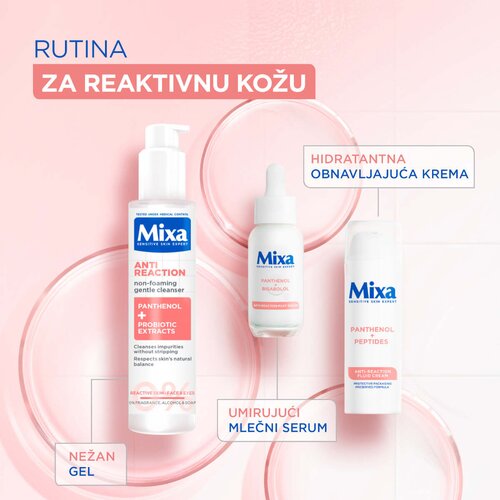 Mixa Anti Reaction regeneracijska krema s peptidi 50 ml Slike