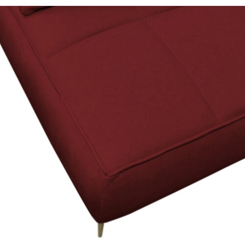 MID.YOU ZOFA S POSTELJNO FUNKCIJO, bordo tekstil Slike