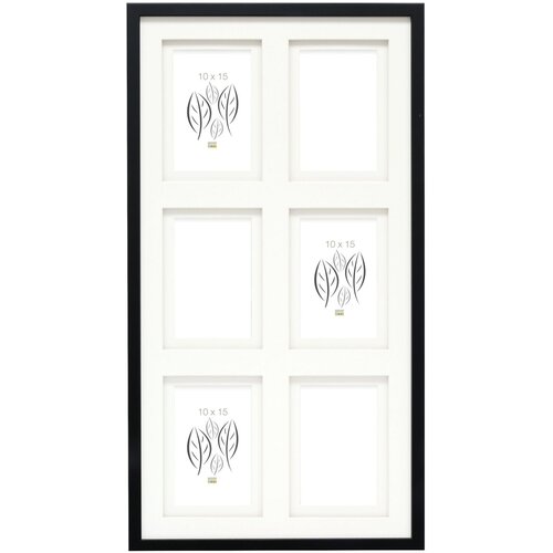 DEKNUDT S65KK2 black 6x10x15 wood gallery double passepartout Cijene