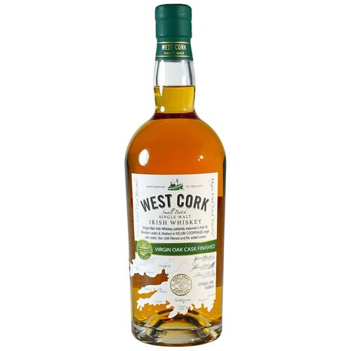 West Cork Virgin Oak Cask Viski, 0.7l Slike