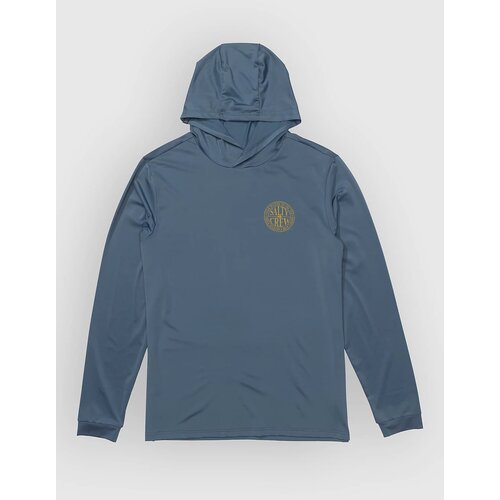 Salty Crew Global Hood Sunshirt Longsleeve Lycra pilot blue Cene