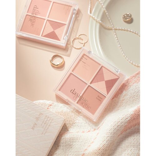 Dasique Blending Mood Cheek paleta rdečil za zdrav videz odtenek 04 Beige Knit 10 g Slike