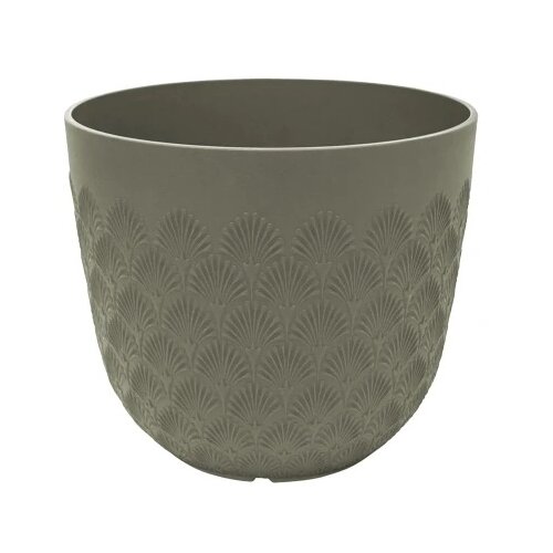 MULTY HOME EU5100666 saksija Melody Scallop 36 cm (zelena) ( EU5100666 ) Cene