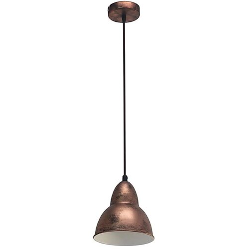 Eglo visilica Truro 49235, 1x E27, &amp;Oslash;15,5 cm, antik bakar Slike