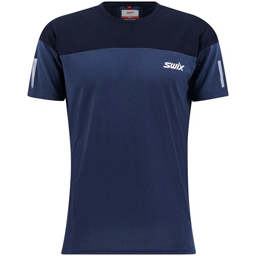 Swix Men's T-shirt Motion Adventure Lake blue Slike