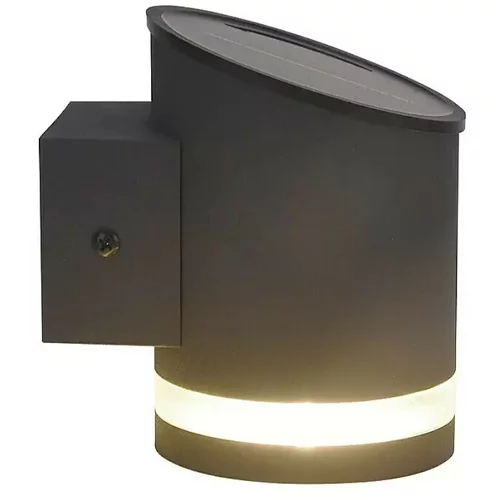 BAUHAUS Solarna svjetiljka (Sive boje, 12 x 9 x 12,5 cm)