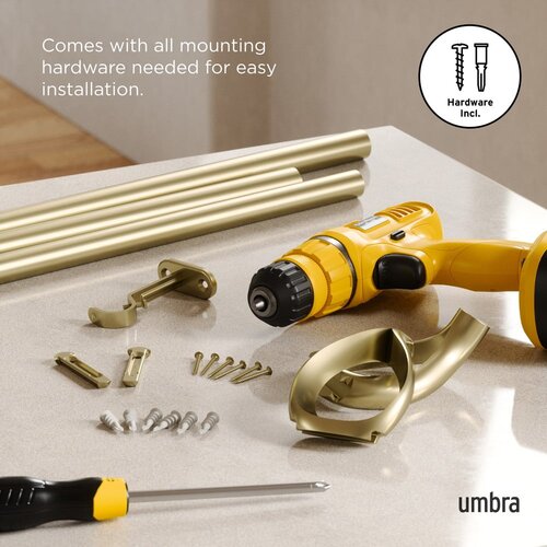 Umbra Željezna pro&amp;scaron;iriva karni&amp;scaron;a 107 - 305 cm Loop &amp;ndash; Slike