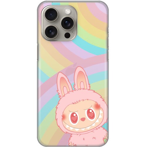  Maska za iPhone 15 Pro Max 6.7 La Bubu Rainbow Silikonska Print Skin Cene