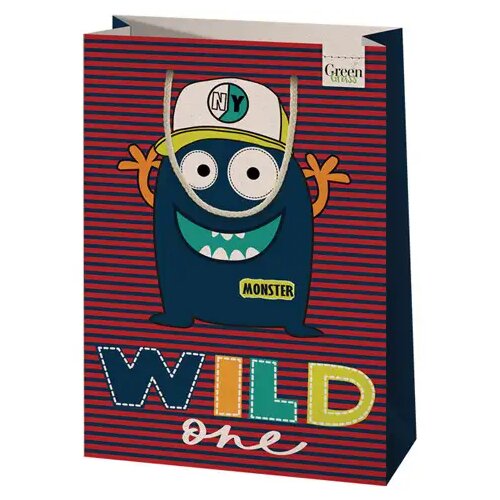 Cardex green grass wild one monster velika poklon torba 24x9x34cm Cijene