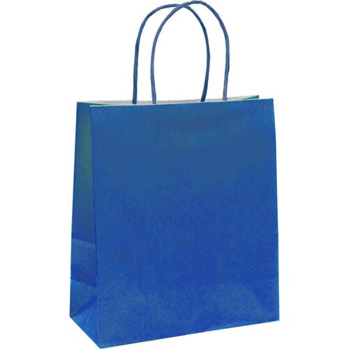  Vrečka darilna eko a5 m 22x25x10cm PROMOCIJA - MODRA Cene