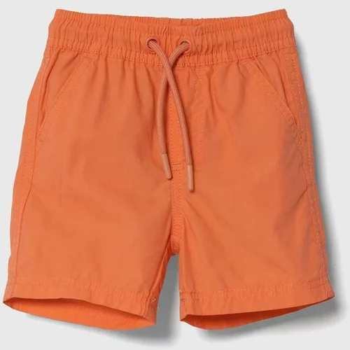 Zippy Kratke pamučne hlače za bebe boja: narančasta, podesivi struk