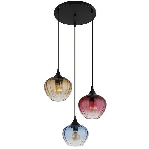 Globo LED viseća svjetiljka Sander (60 W, Ø x V: 40 x 150 cm, Raznobojno, Crna) Cijene