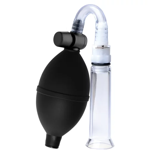 Size Matters clitoral pumping system with detachable acrylic cylinder