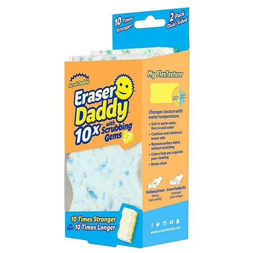  Gobica za brisanje Eraser Daddy (2 kos, Primerno za: Vse vrste površin) Cene