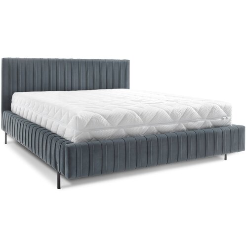 ELTAP Krevet Plissa (vie boja)-Velvetmat 100-160x200 Slike