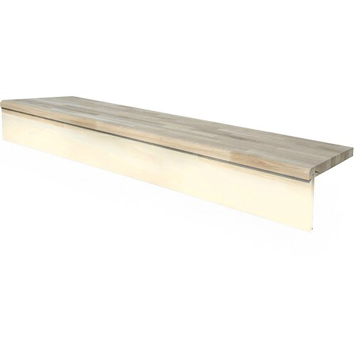  Gazi&amp;scaron;te za stepenice (D x &amp;Scaron; x V: 800 x 350 x 27 mm, Svijetli hrast) Slike