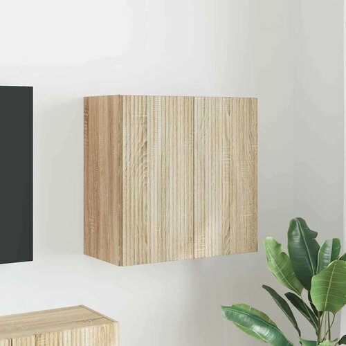 TV stenska omara Sonoma hrast 59,5 x 31 x 60 cm Konstruiran les, (5000112913) Cene