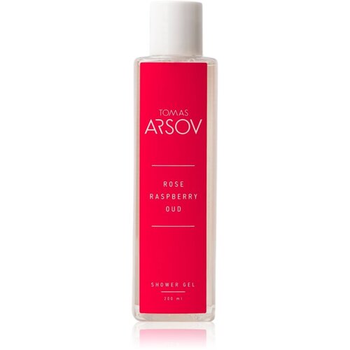 Tomas Arsov Rose Raspberry Oud parfumirani gel za prhanje z malinami 200 ml Cene