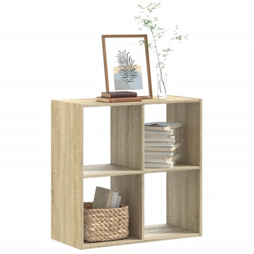  Regal za knjige boja hrasta 68,5x32x68,5 cm konstruirano drvo Cene