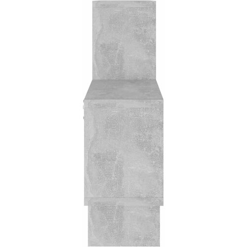  Zidne police u obliku automobila boja betona 82x15x51 cm drvene Slike