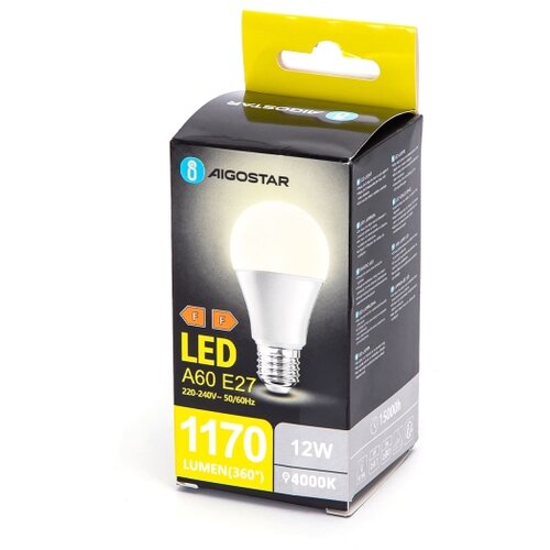 Aigostar led sijalica A60 E27/12W/230V 4000K Slike