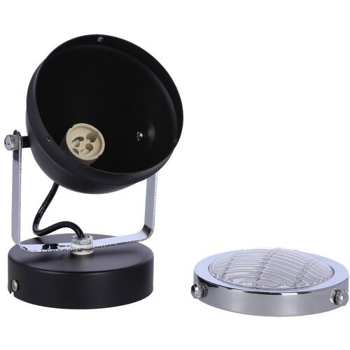 Candellux Lighting crazy zidna lampa crna 1x15W GU10 Slike
