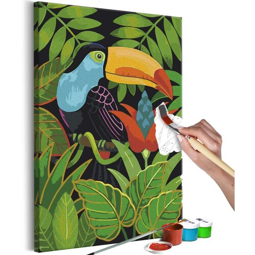  Slika za samostalno slikanje - Beautiful Toucan 40x60 Slike