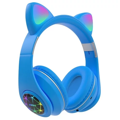 OXE Bluetooth bežične dječje slušalice s ušima, plave