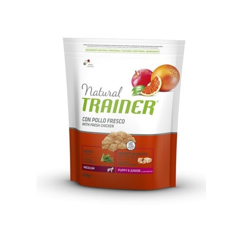 Natural trainer dog Hrana Za Pse, Piletina, Za &amp;Scaron;tence I Mlade Pse Malih Rasa, 650g Slike